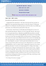 Đề thi giữa kì 1 Văn 7 Cánh diều - Đề số 2